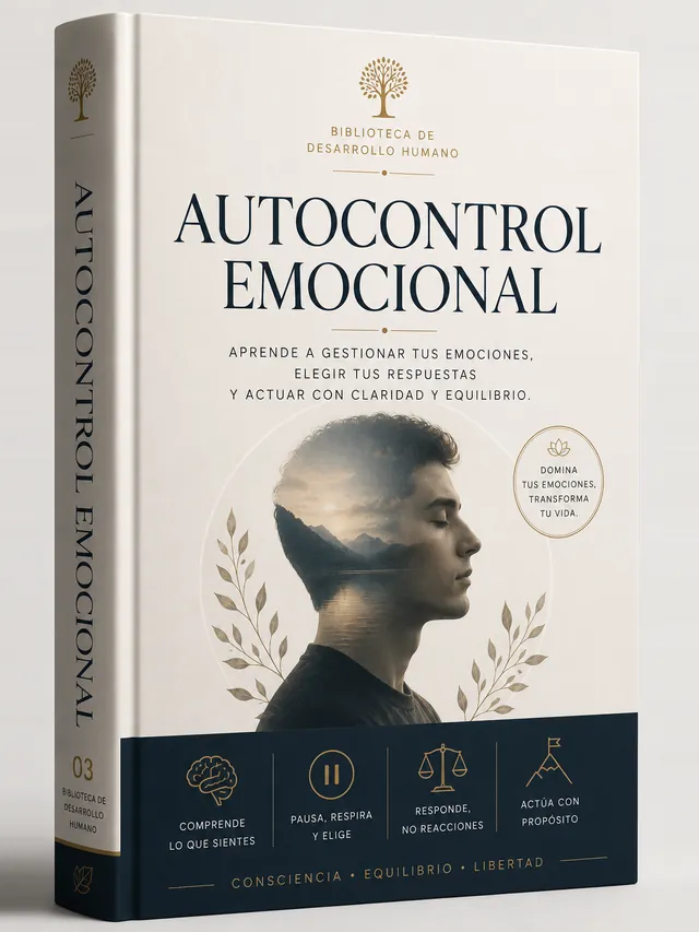 Portada del volumen 3: Autocontrol Emocional