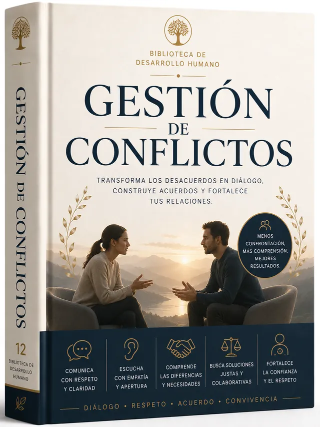 Portada del volumen 11: Gestión de Conflictos