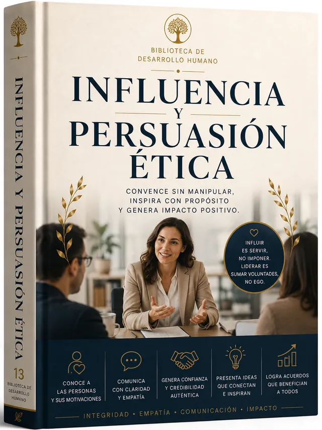 Portada del volumen 12: Influencia y Persuasión Ética