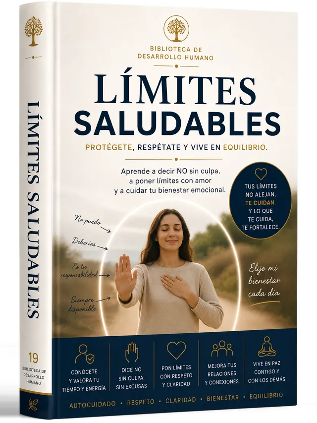 Portada del volumen 18: Límites Saludables