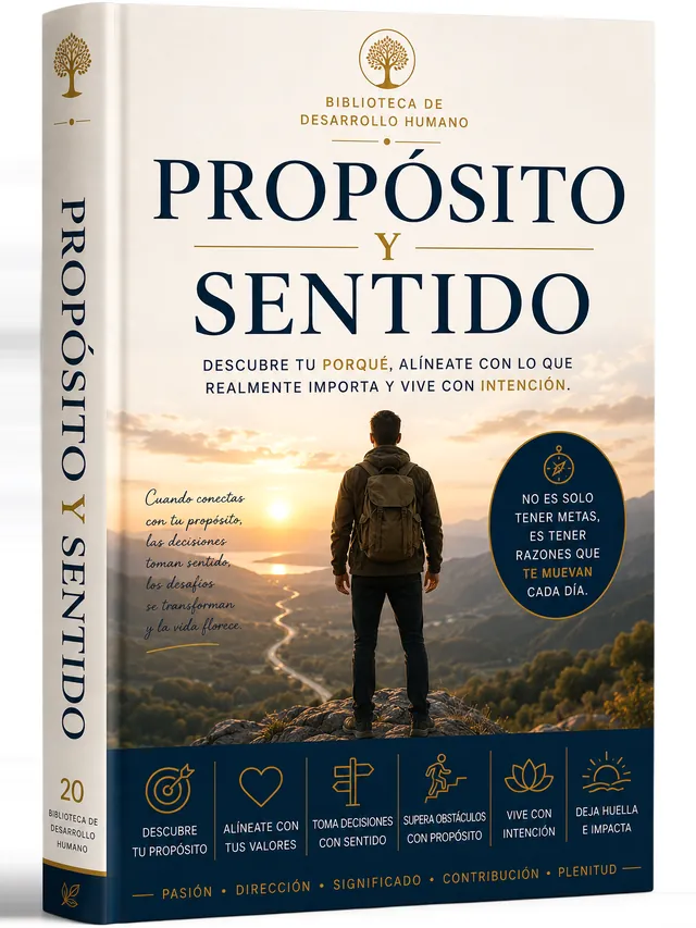 Portada del volumen 19: Propósito y Sentido